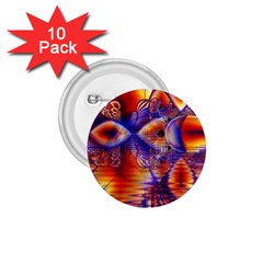 Winter Crystal Palace, Abstract Cosmic Dream 1 75  Button (10 Pack)  by DianeClancy