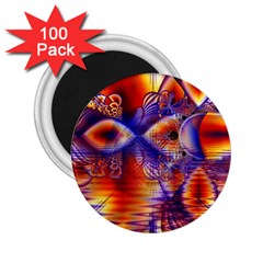 Winter Crystal Palace, Abstract Cosmic Dream 2 25  Magnet (100 Pack)  by DianeClancy