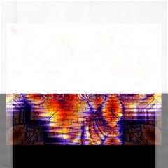 Winter Crystal Palace, Abstract Cosmic Dream Jigsaw Puzzle (rectangular) by DianeClancy