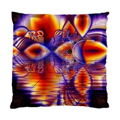 Winter Crystal Palace, Abstract Cosmic Dream Cushion Case (two Sides) by DianeClancy