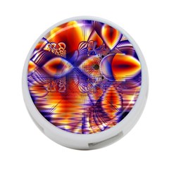 Winter Crystal Palace, Abstract Cosmic Dream 4-port Usb Hub (two Sides) by DianeClancy