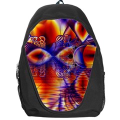 Winter Crystal Palace, Abstract Cosmic Dream Backpack Bag by DianeClancy