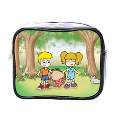 Picnic Time Mini Travel Toiletry Bag (one Side) by CaterinaBassano