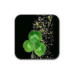 Clover Drink Coaster (square) by Rbrendes