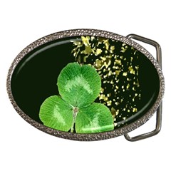 Clover Belt Buckle (oval) by Rbrendes