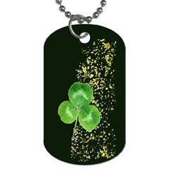 Clover Dog Tag (two-sided) 