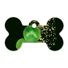 Clover Dog Tag Bone (one Sided)