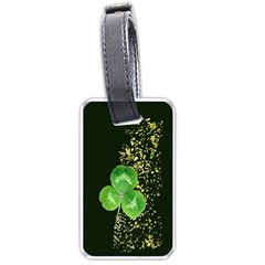 Clover Luggage Tag (one Side)