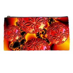  Flame Delights, Abstract Red Orange Pencil Case by DianeClancy