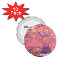 Glorious Skies, Abstract Pink And Yellow Dream 1 75  Button (10 Pack) by DianeClancy