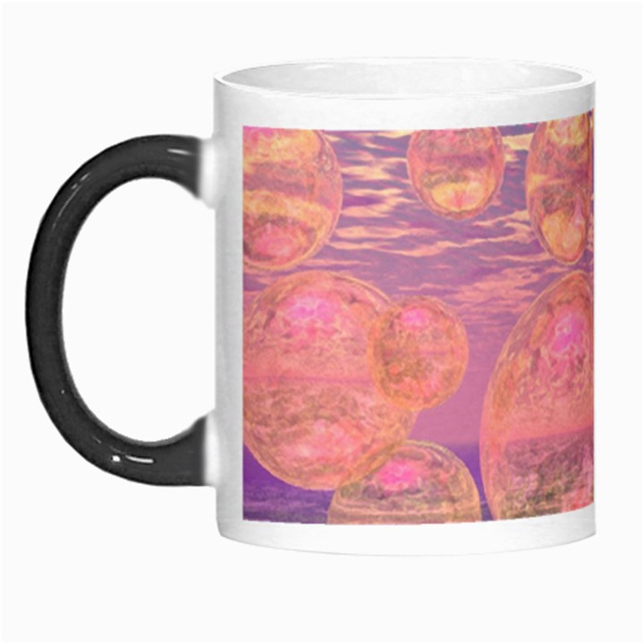 Glorious Skies, Abstract Pink And Yellow Dream Morph Mug