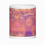 Glorious Skies, Abstract Pink And Yellow Dream Morph Mug Center