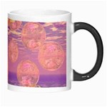 Glorious Skies, Abstract Pink And Yellow Dream Morph Mug Right