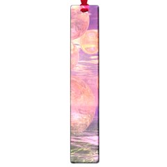 Glorious Skies, Abstract Pink And Yellow Dream Large Bookmark by DianeClancy