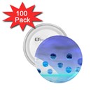 Moonlight Wonder, Abstract Journey To The Unknown 1.75  Button (100 pack) Front