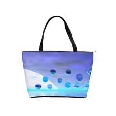 Moonlight Wonder, Abstract Journey To The Unknown Large Shoulder Bag