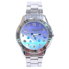 Moonlight Wonder, Abstract Journey To The Unknown Stainless Steel Watch by DianeClancy