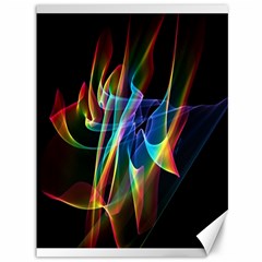 Aurora Ribbons, Abstract Rainbow Veils  Canvas 36  X 48  (unframed) by DianeClancy