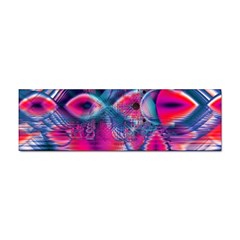 Cosmic Heart Of Fire, Abstract Crystal Palace Bumper Sticker by DianeClancy