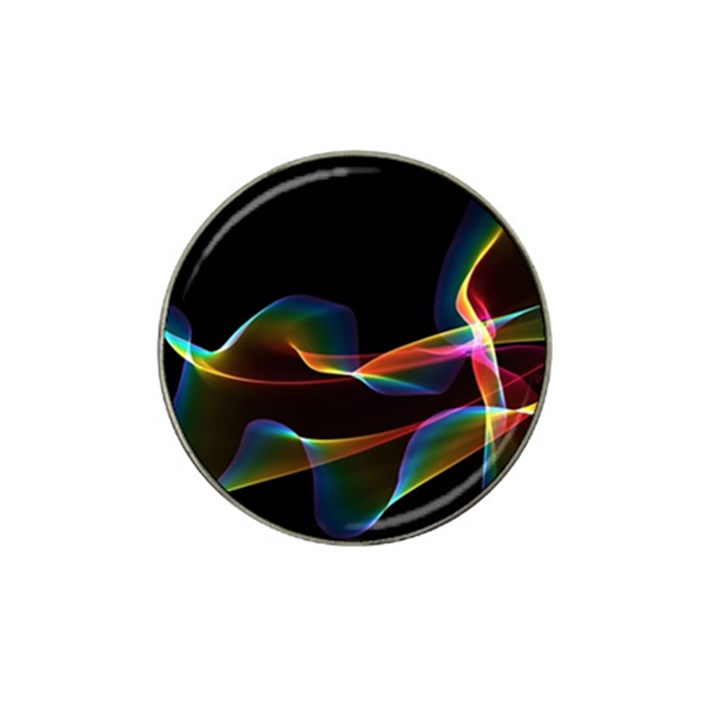 Fluted Cosmic Rafluted Cosmic Rainbow, Abstract Winds Golf Ball Marker 10 Pack (for Hat Clip)