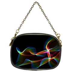 Fluted Cosmic Rafluted Cosmic Rainbow, Abstract Winds Chain Purse (one Side) by DianeClancy