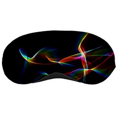 Fluted Cosmic Rafluted Cosmic Rainbow, Abstract Winds Sleeping Mask