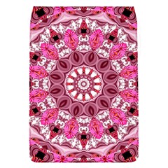 Twirling Pink, Abstract Candy Lace Jewels Mandala  Removable Flap Cover (large) by DianeClancy