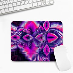 Rose Crystal Palace, Abstract Love Dream  Small Mouse Pad (rectangle) by DianeClancy