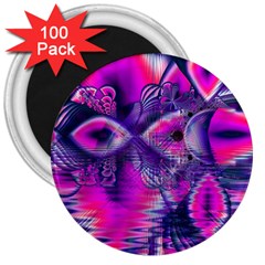 Rose Crystal Palace, Abstract Love Dream  3  Button Magnet (100 Pack) by DianeClancy