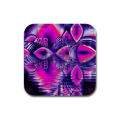 Rose Crystal Palace, Abstract Love Dream  Drink Coasters 4 Pack (square) by DianeClancy