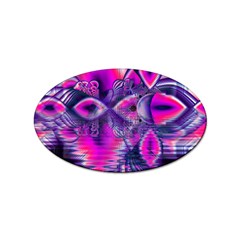 Rose Crystal Palace, Abstract Love Dream  Sticker (oval) by DianeClancy