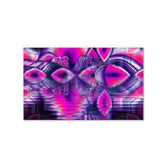 Rose Crystal Palace, Abstract Love Dream  Sticker (rectangle) by DianeClancy