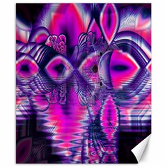 Rose Crystal Palace, Abstract Love Dream  Canvas 8  X 10  (unframed)