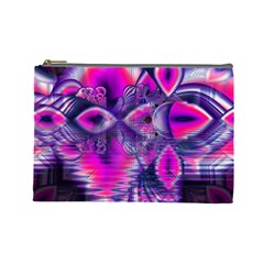 Rose Crystal Palace, Abstract Love Dream  Cosmetic Bag (large) by DianeClancy