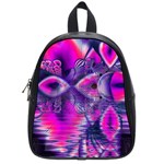 Rose Crystal Palace, Abstract Love Dream  School Bag (Small) Front