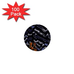 Sound Waves 1  Mini Button (100 Pack)