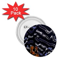 Sound Waves 1 75  Button (10 Pack) by Rbrendes