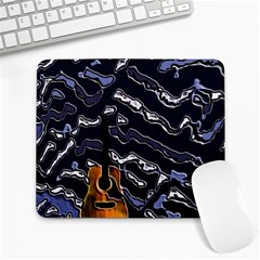 Sound Waves Large Mouse Pad (rectangle) by Rbrendes