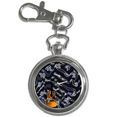 Sound Waves Key Chain Watch