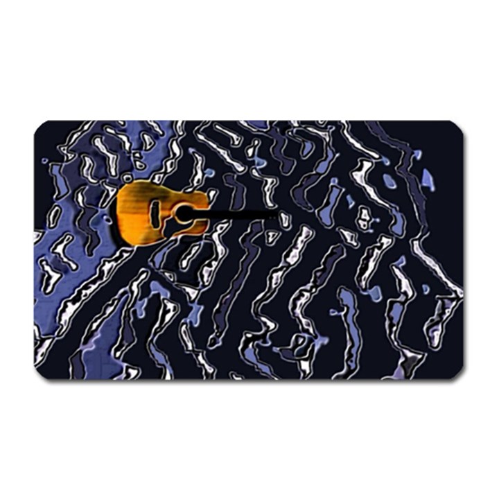 Sound Waves Magnet (Rectangular)