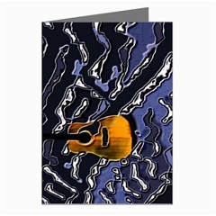 Sound Waves Greeting Card (8 Pack)