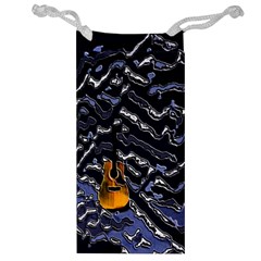 Sound Waves Jewelry Bag