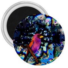 Bird 3  Button Magnet