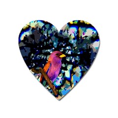 Bird Magnet (heart)