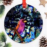 Bird Round Ornament (Two Sides) Back