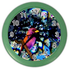 Bird Wall Clock (color)