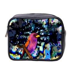 Bird Mini Travel Toiletry Bag (two Sides)