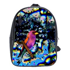 Bird School Bag (xl) by Rbrendes