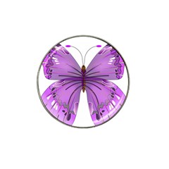 Purple Awareness Butterfly Golf Ball Marker 4 Pack (for Hat Clip) by FunWithFibro