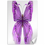 Purple Awareness Butterfly Canvas 12  x 18  (Unframed) 11.88 x17.36  Canvas - 1